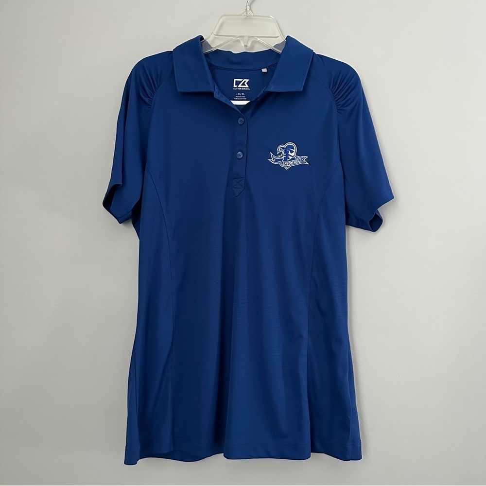 Seton Hall University Fitted Womens Cut Collared Logo Short sleeve polo shirt